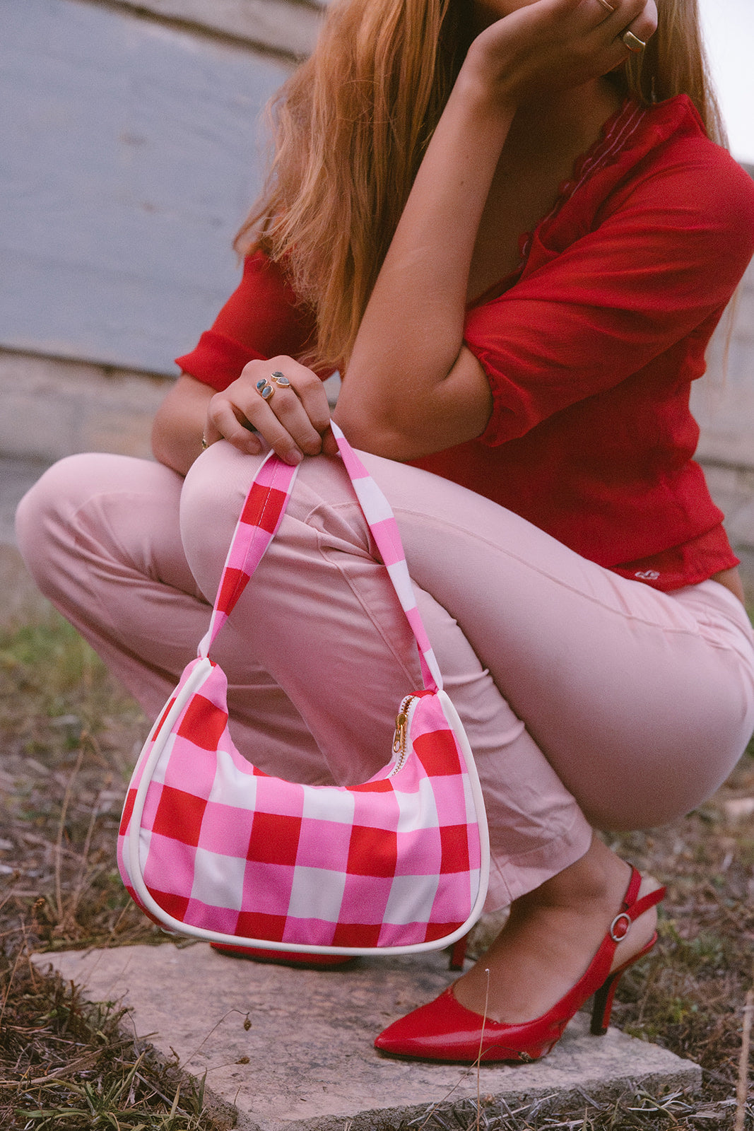 candy gingham